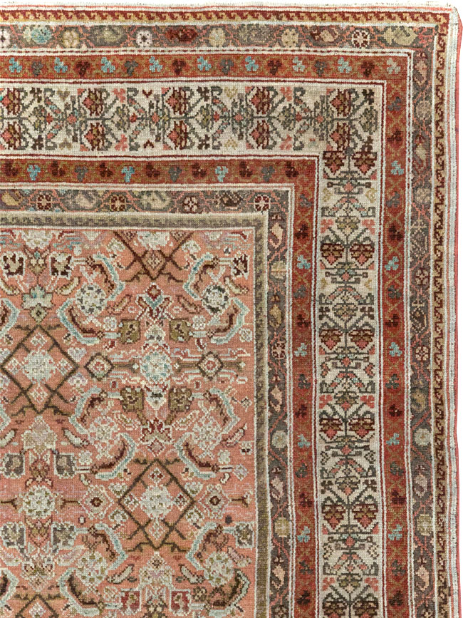 Antique Persian Malayer Rug, No.27356 - Staging