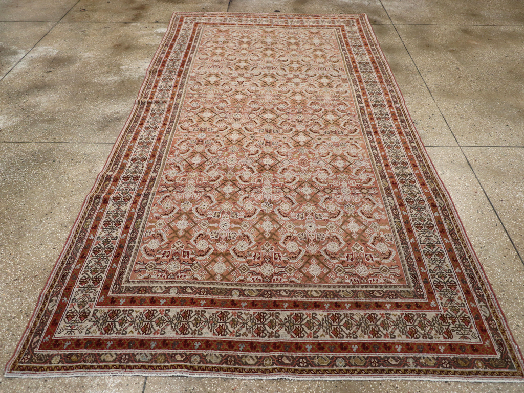 Antique Persian Malayer Rug, No.27356 - Staging
