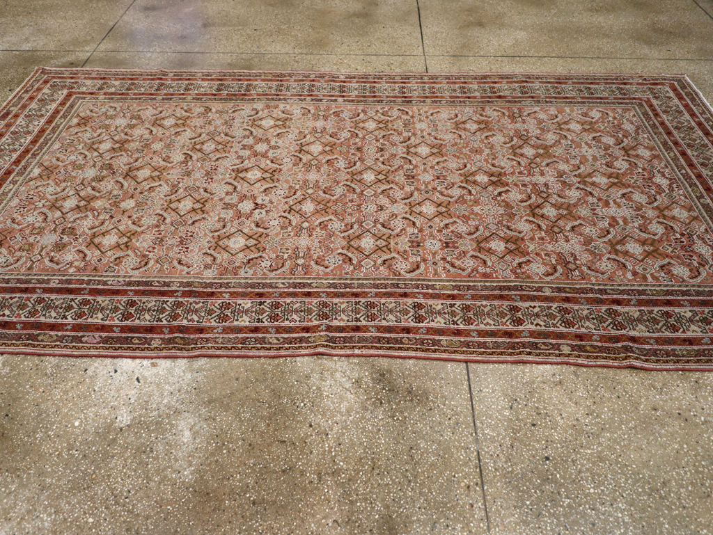 Antique Persian Malayer Rug, No.27356 - Staging