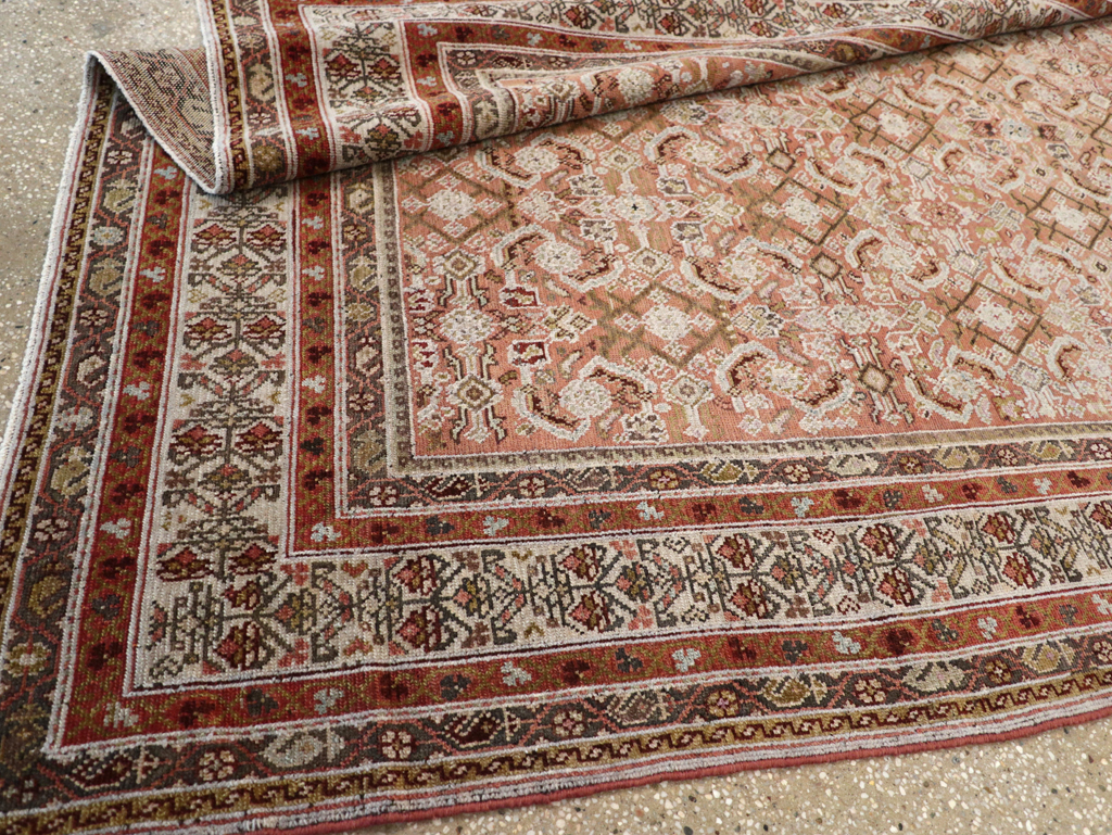 Antique Persian Malayer Rug, No.27356 - Staging
