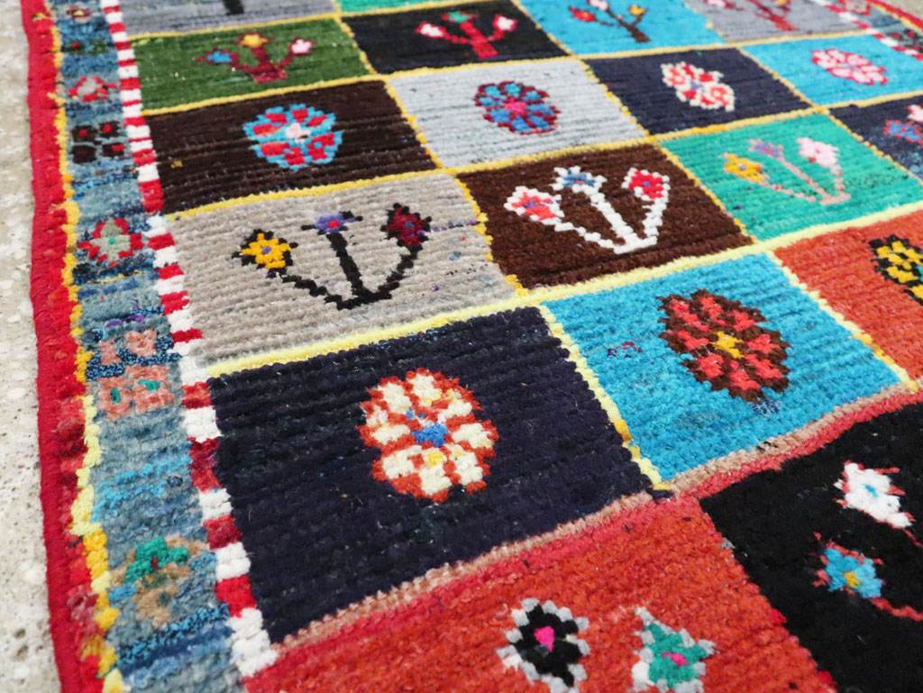 Vintage Persian Malayer Rug, No.27368 - Staging