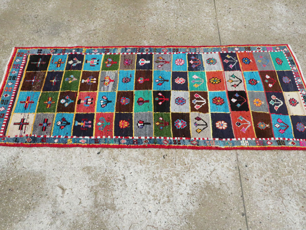 Vintage Persian Malayer Rug, No.27368 - Staging