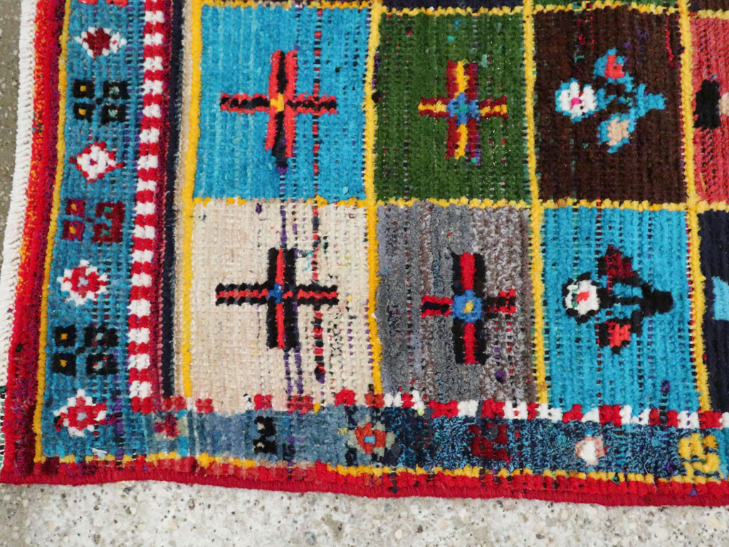 Vintage Persian Malayer Rug, No.27368 - Staging