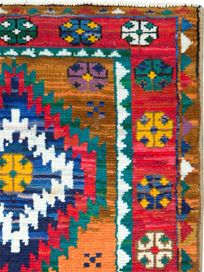 Vintage Persian Malayer Rug, No.27376 - Staging