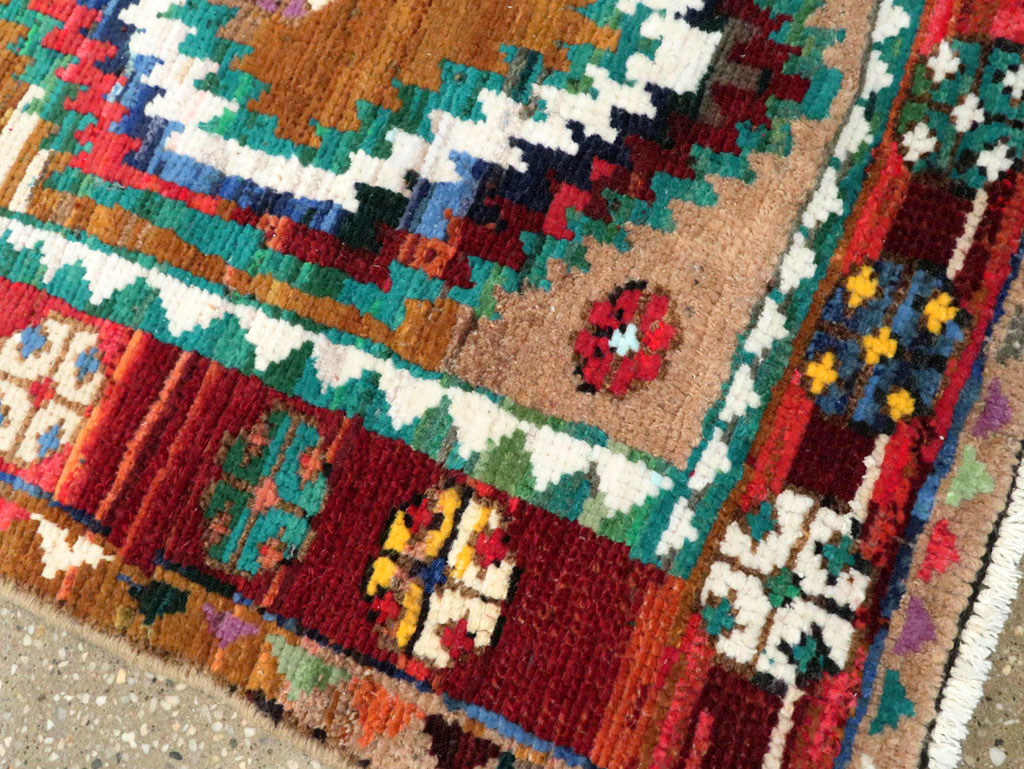 Vintage Persian Malayer Rug, No.27376 - Staging