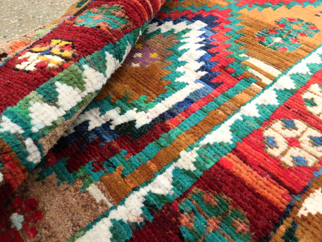Vintage Persian Malayer Rug, No.27376 - Staging