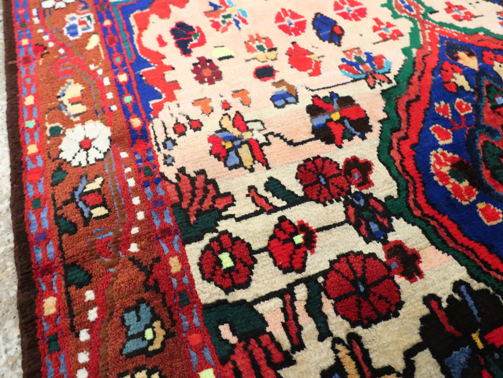 Vintage Persian Malayer Rug, No.27380 - Staging