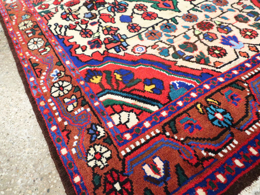 Vintage Persian Malayer Rug, No.27380 - Staging