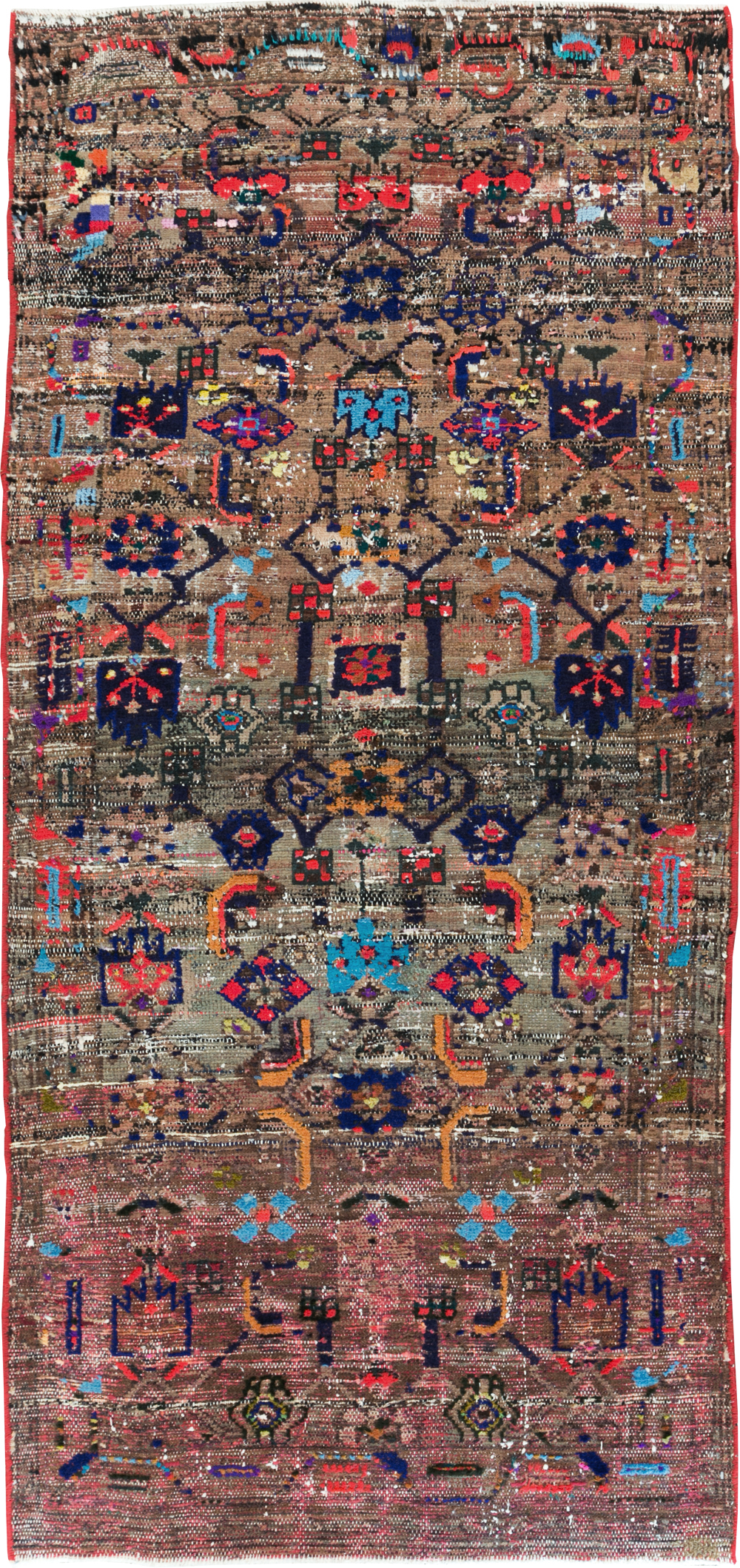 Vintage Kurdish Rug, No.27386 - Staging