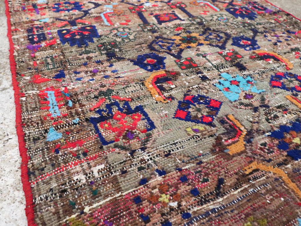 Vintage Kurdish Rug, No.27386 - Staging