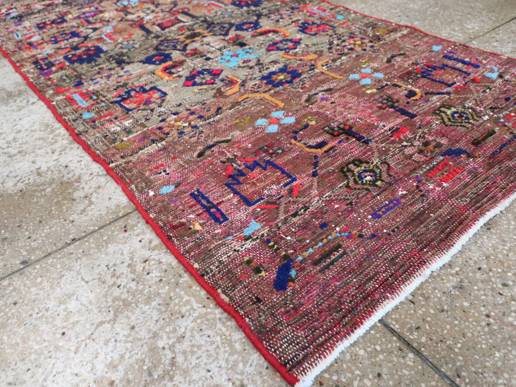 Vintage Kurdish Rug, No.27386 - Staging