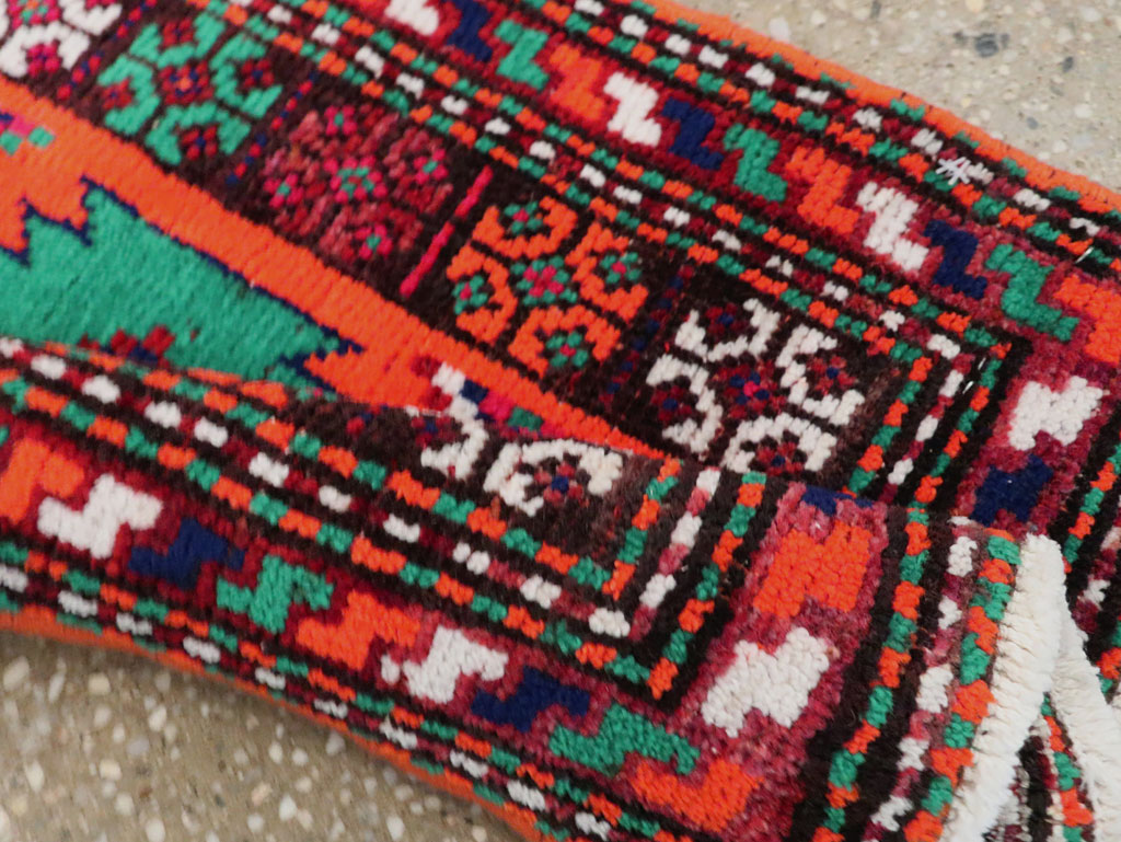 Vintage Persian Hamadan Rug, No.27405 - Staging