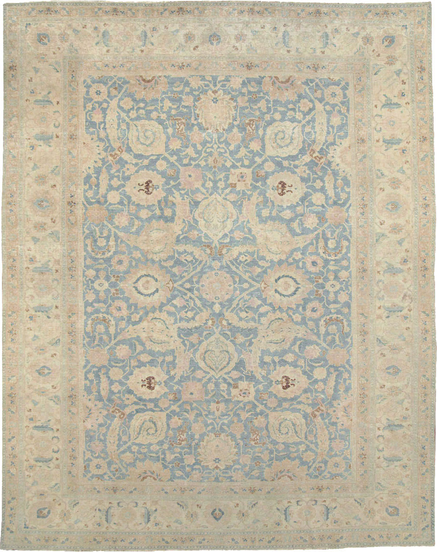 Antique Persian Tabriz Carpet, No.27416 - Staging