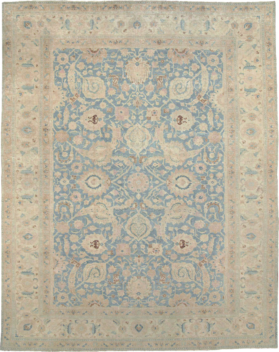 Antique Persian Tabriz Carpet, No.27416 - Staging