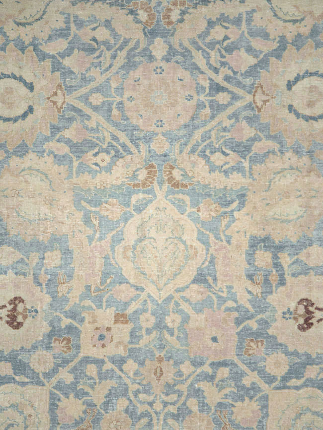 Antique Persian Tabriz Carpet, No.27416 - Staging