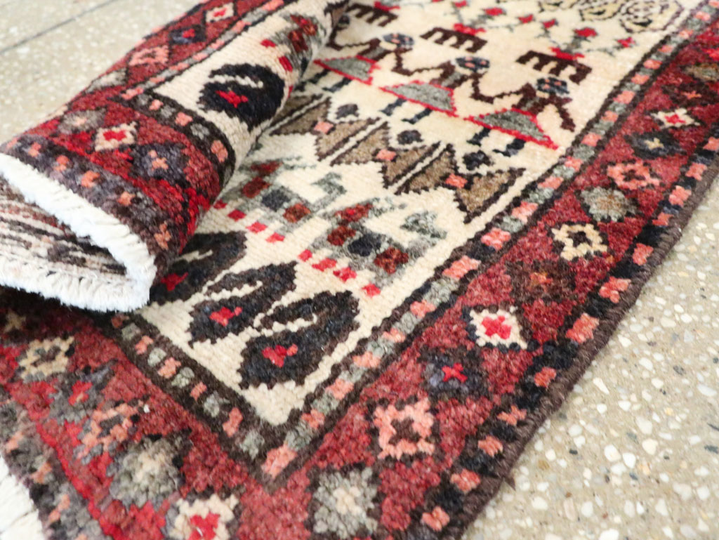 Vintage Persian Baluch Rug, No.27419 - Staging
