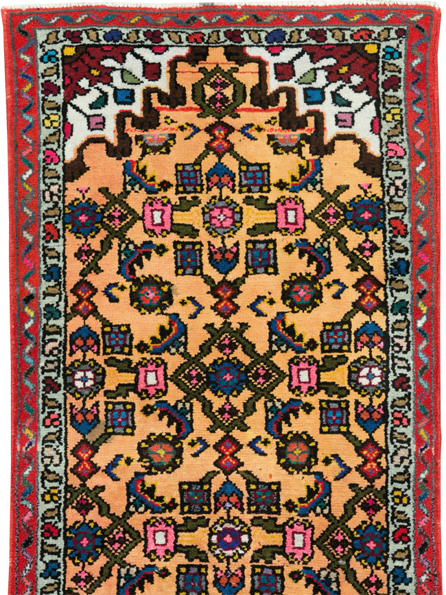 Vintage Persian Hamadan Rug, No.27429 - Staging
