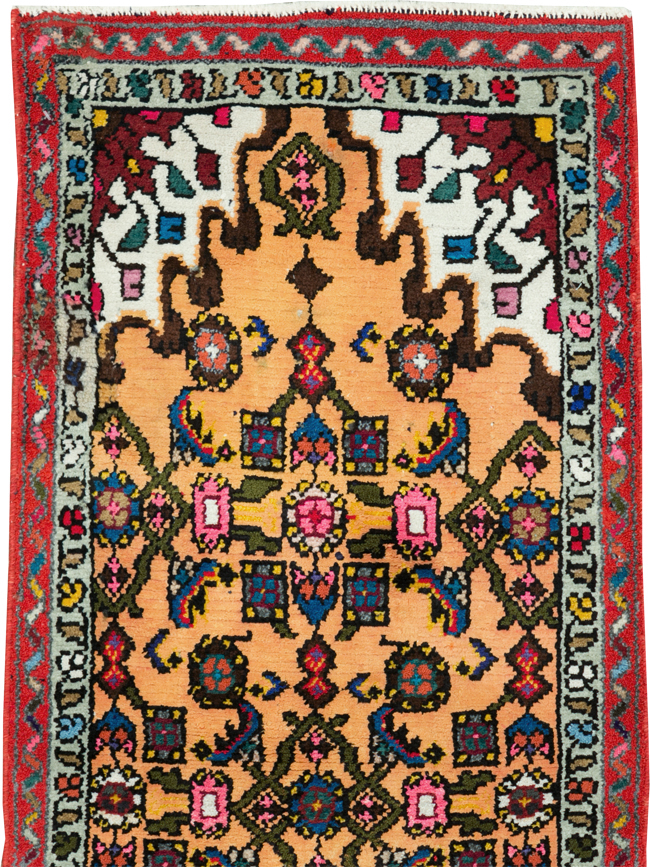 Vintage Persian Hamadan Rug, No.27429 - Staging