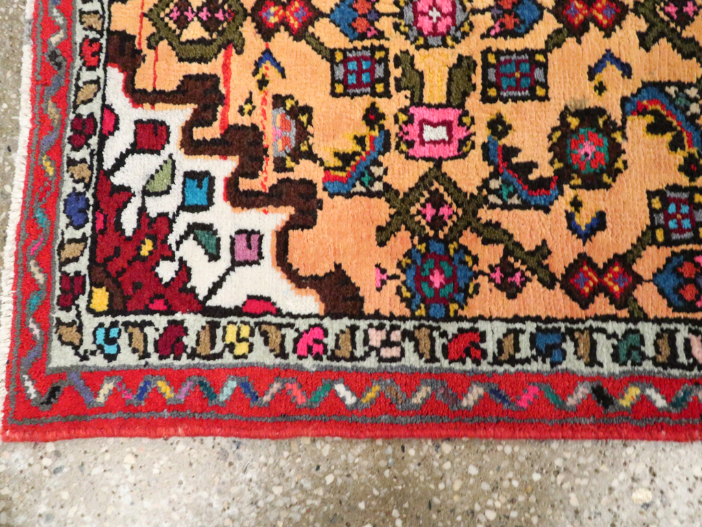 Vintage Persian Hamadan Rug, No.27429 - Staging