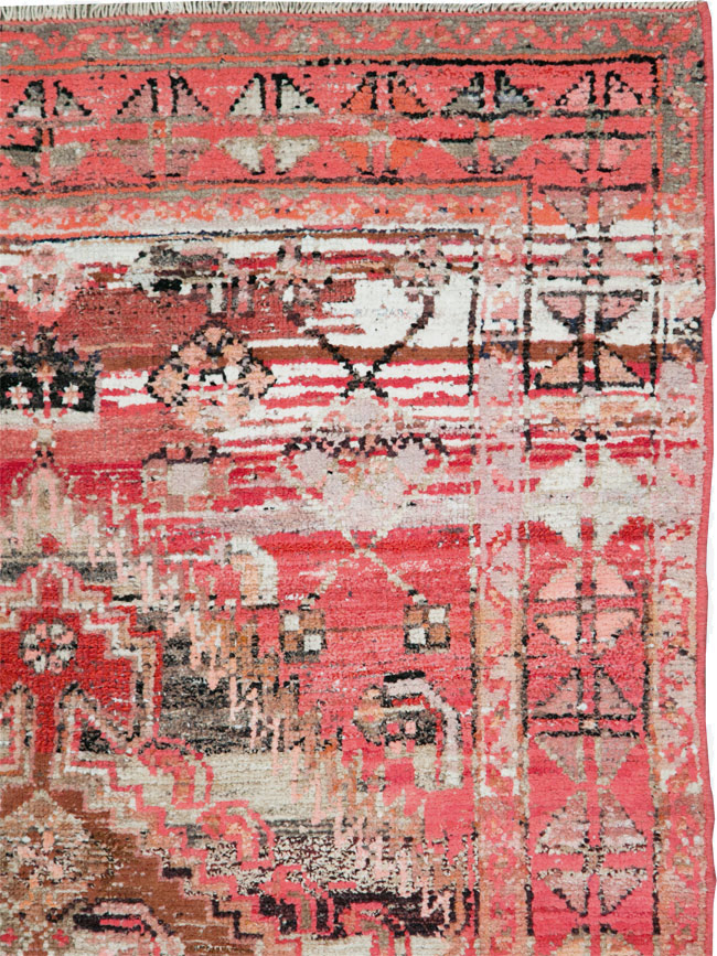 Vintage Persian Malayer Rug, No.27440 - Staging