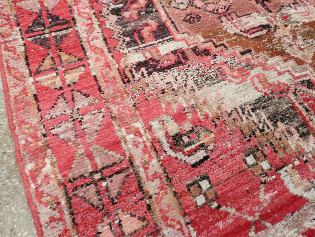 Vintage Persian Malayer Rug, No.27440 - Staging