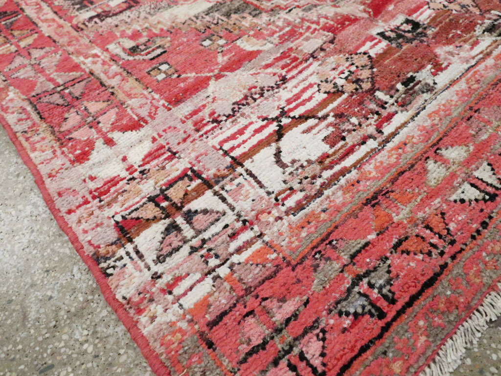 Vintage Persian Malayer Rug, No.27440 - Staging