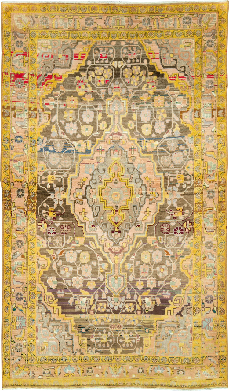Vintage Persian Hamadan Rug, No.27449 - Staging
