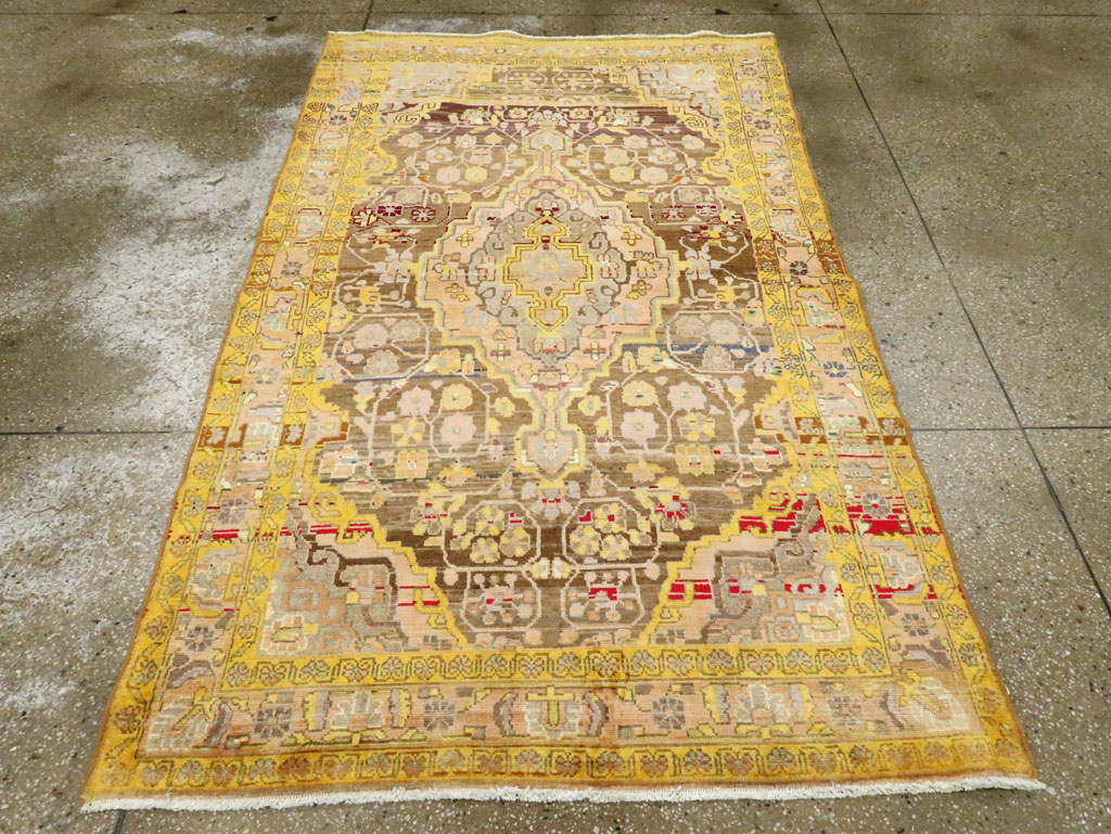 Vintage Persian Hamadan Rug, No.27449 - Staging