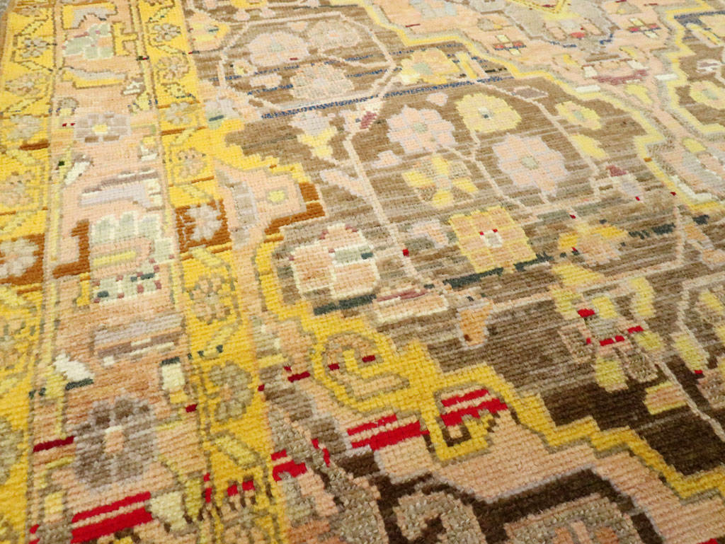 Vintage Persian Hamadan Rug, No.27449 - Staging