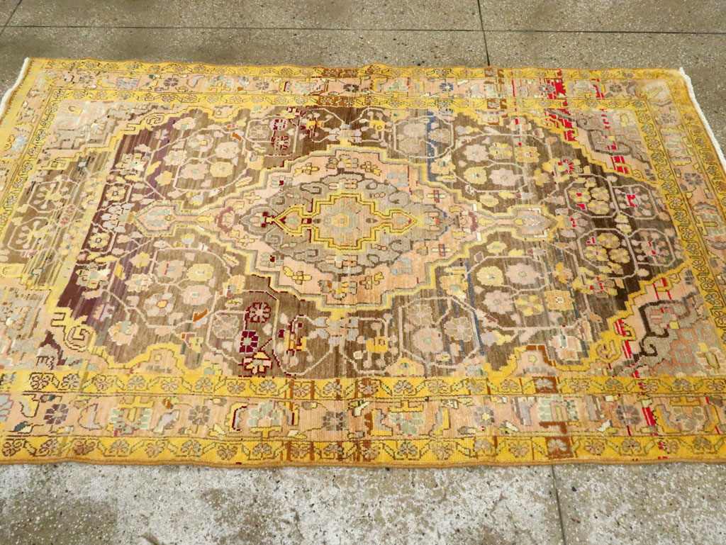 Vintage Persian Hamadan Rug, No.27449 - Staging