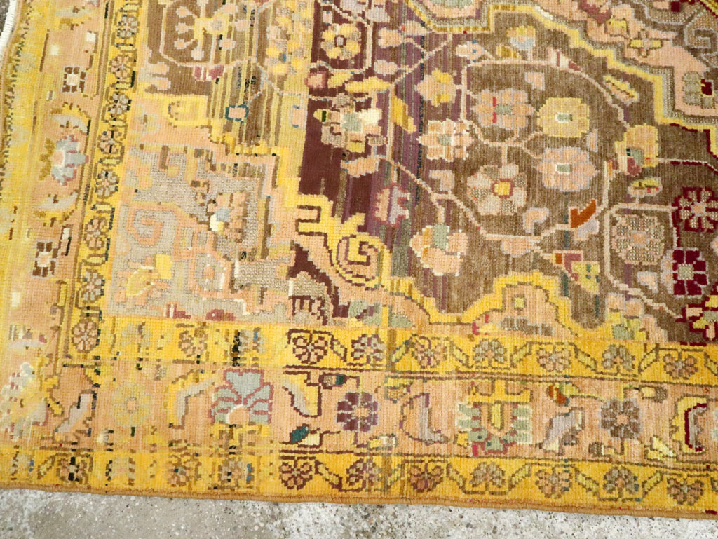 Vintage Persian Hamadan Rug, No.27449 - Staging