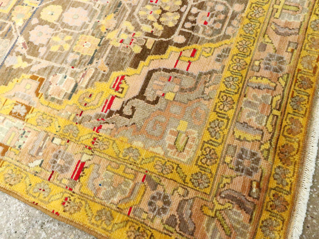 Vintage Persian Hamadan Rug, No.27449 - Staging