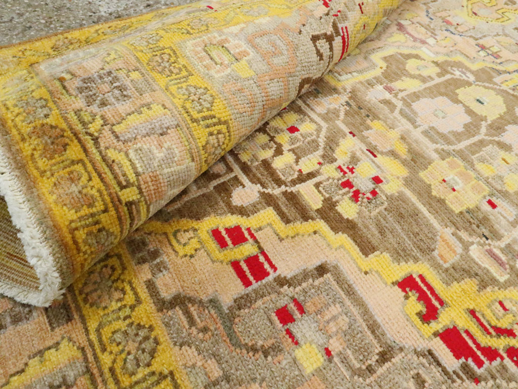 Vintage Persian Hamadan Rug, No.27449 - Staging