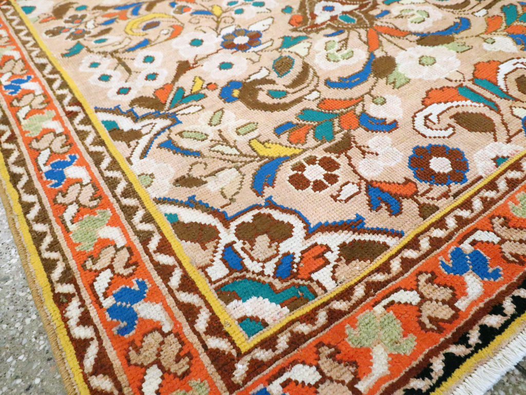 Vintage Persian Hamadan Rug, No.27452 - Staging