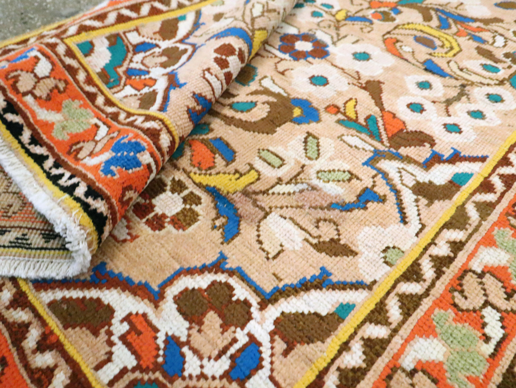 Vintage Persian Hamadan Rug, No.27452 - Staging