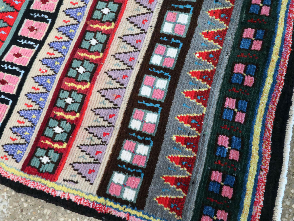 Vintage Persian Mahal Runner, No.27453 - Staging