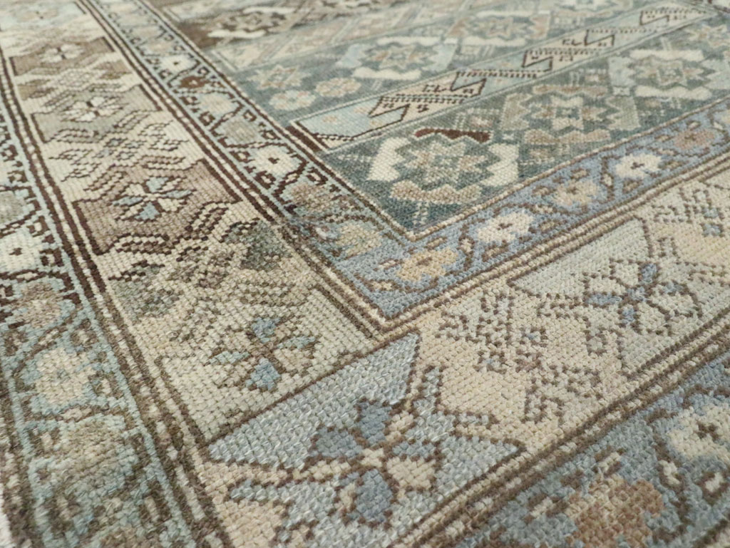 Vintage Persian Malayer Accent Rug, No.27483 - Staging