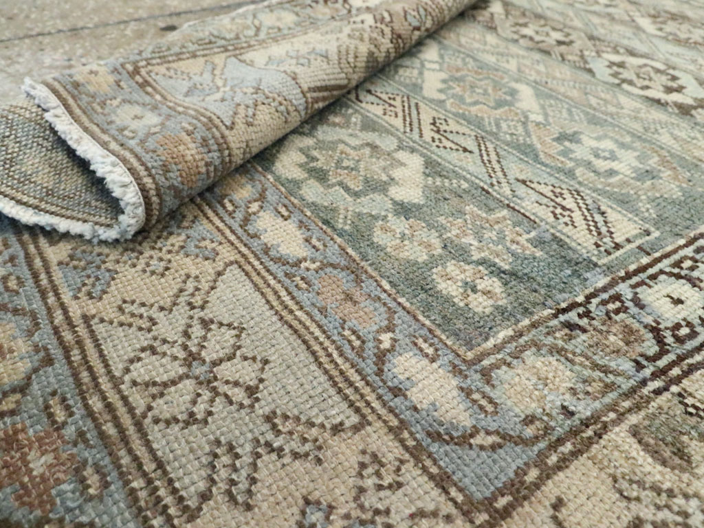 Vintage Persian Malayer Accent Rug, No.27483 - Staging