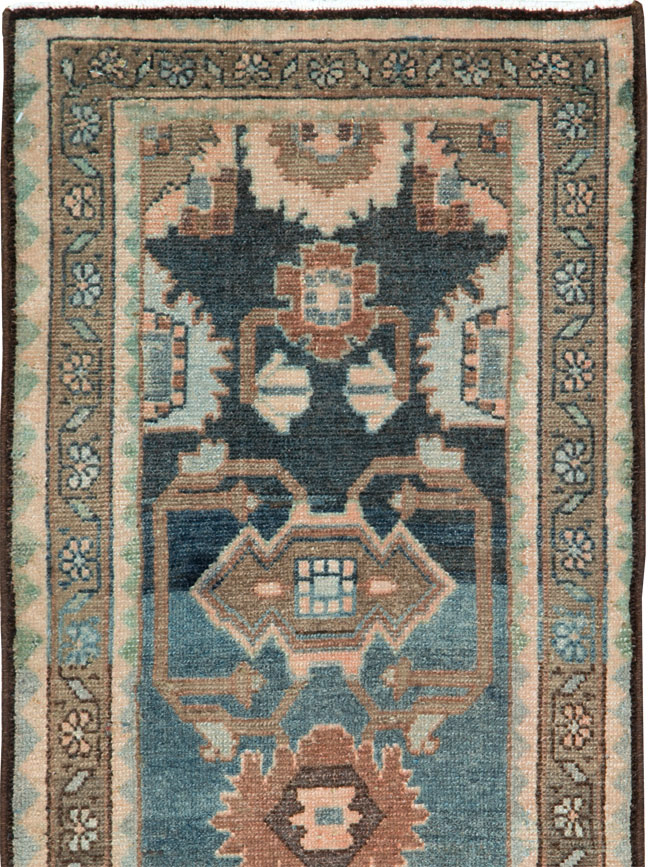 Vintage Persian Malayer Runner, No.27487 - Staging