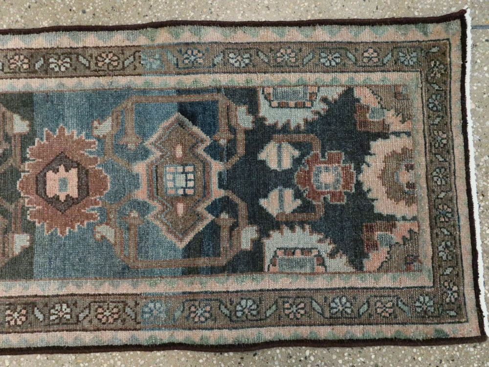 Vintage Persian Malayer Runner, No.27487 - Staging