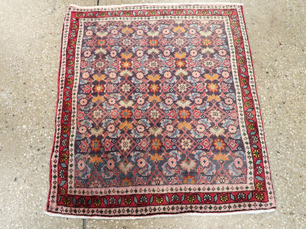 Vintage Persian Tabriz Rug (Pair: 1 of 2), No.27503 - Staging