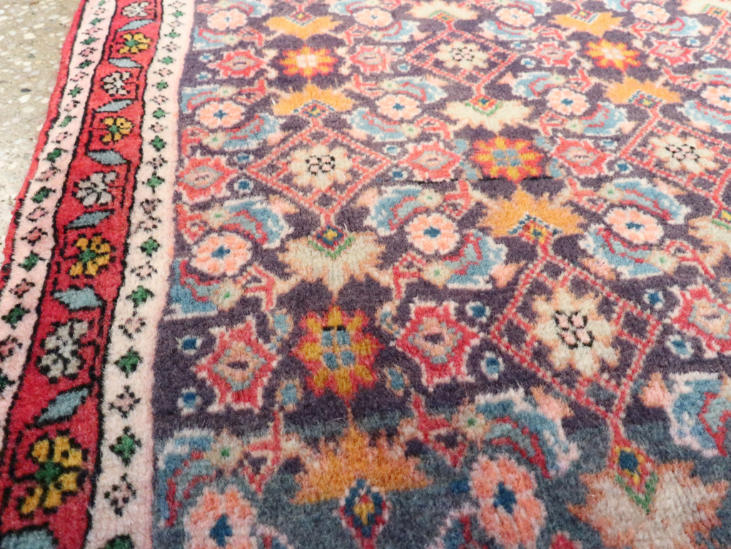 Vintage Persian Tabriz Rug (Pair: 1 of 2), No.27503 - Staging
