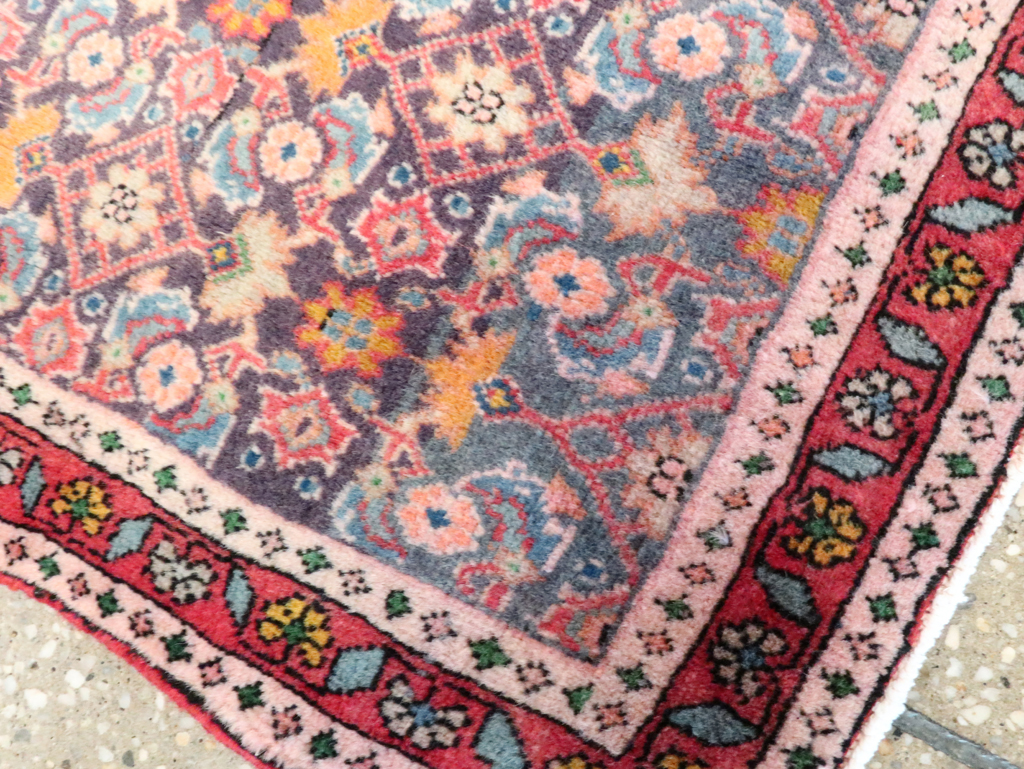 Vintage Persian Tabriz Rug (Pair: 1 of 2), No.27503 - Staging