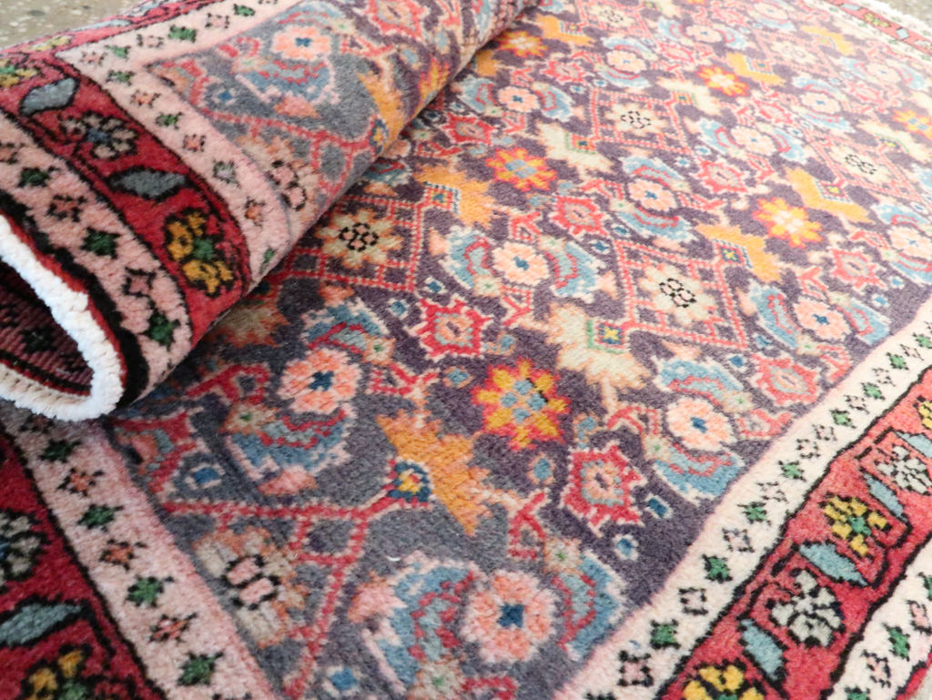 Vintage Persian Tabriz Rug (Pair: 1 of 2), No.27503 - Staging