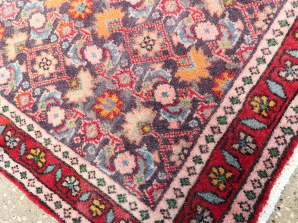 Vintage Persian Tabriz Rug (Pair: 2 of 2), No.27504 - Staging