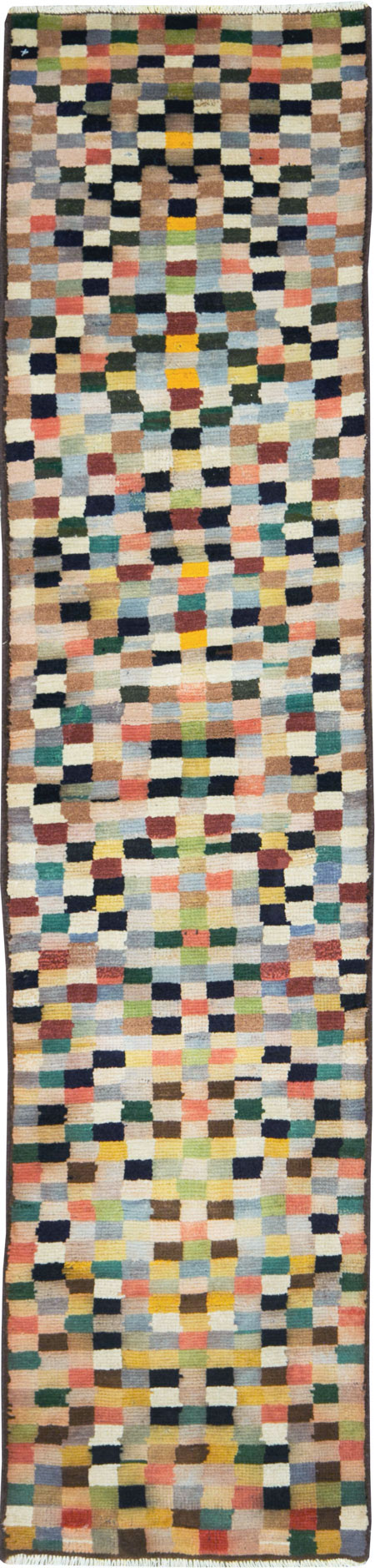 Vintage Persian Mahal Runner, No.27517 - Staging