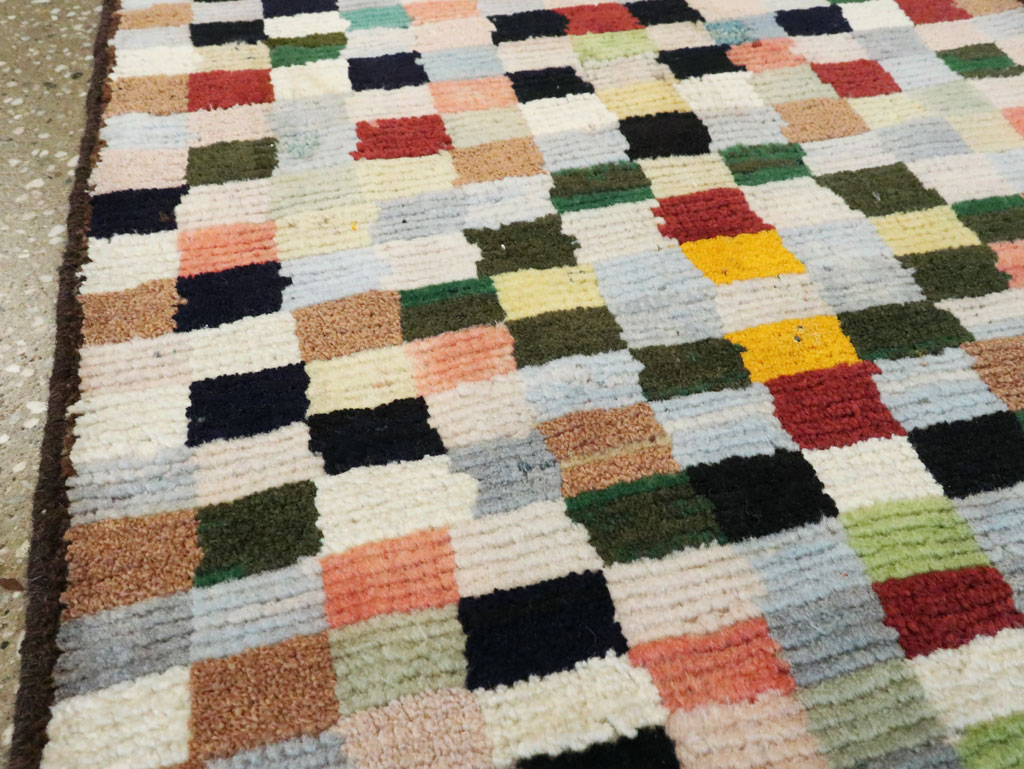 Vintage Persian Mahal Runner, No.27517 - Staging