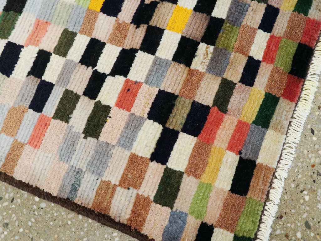 Vintage Persian Mahal Runner, No.27517 - Staging