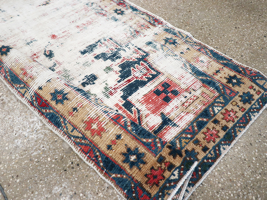 Vintage Persian Karajeh Runner, No.27518 - Staging