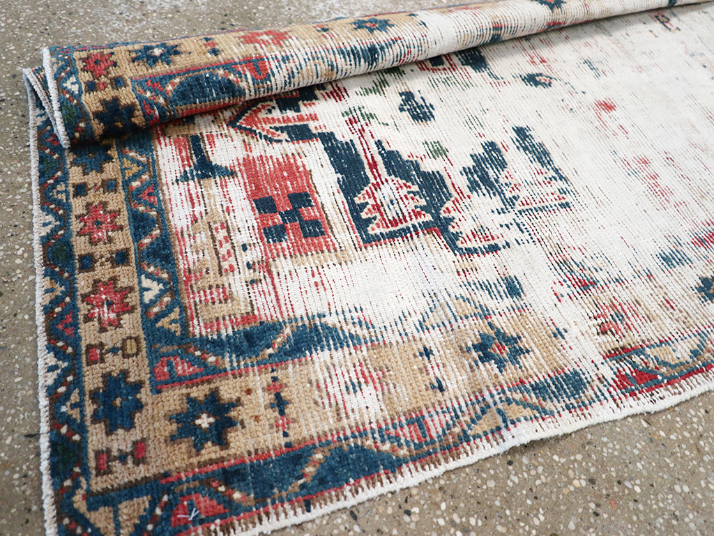 Vintage Persian Karajeh Runner, No.27518 - Staging